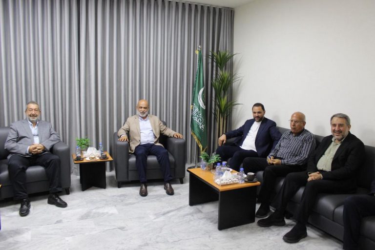 وفد من اللقاء الوطني يلتقي بالجماعة الاسلامية في بيروت