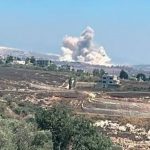 جيش الاحتلال الاسرائيلي نفذ تفجيرا كبيرا في بلدة زوطر الشرقية