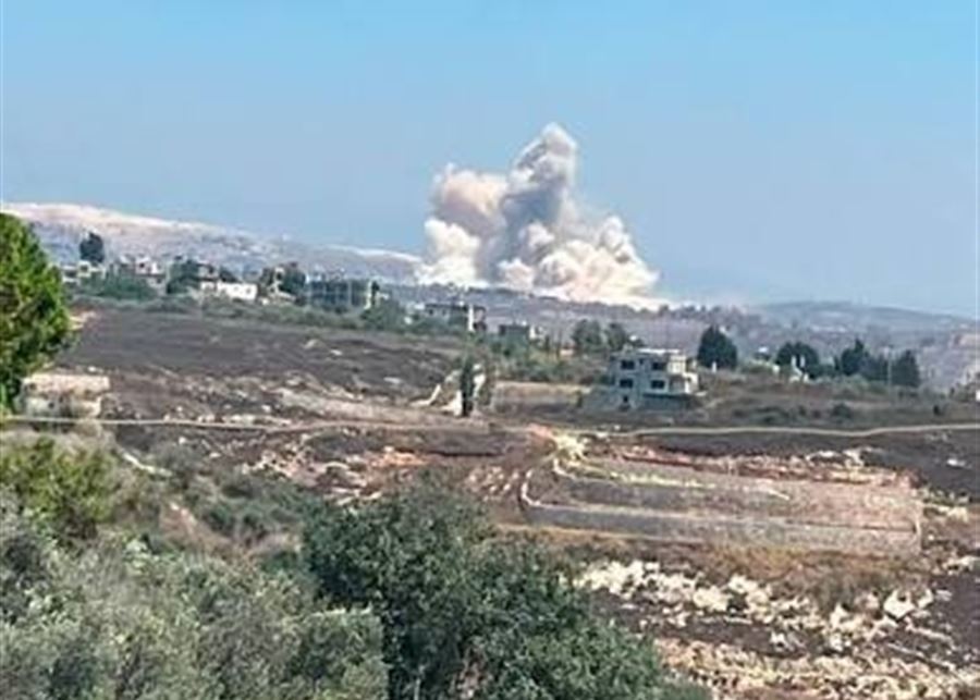 جيش الاحتلال الاسرائيلي نفذ تفجيرا كبيرا في بلدة زوطر الشرقية